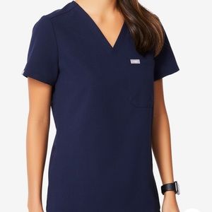 Figs navy scrub set